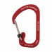 Mosquetão Nite Ize SlideLock Carabiner #3 em alumínio vermelho